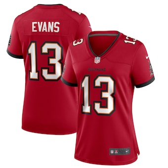 womens nike mike evans red tampa bay buccaneers game jersey_